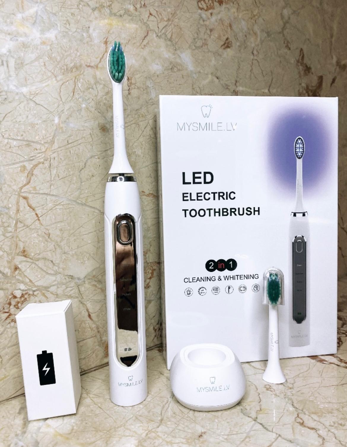 MYSMILE LED elektrinis dantų šepetėlis